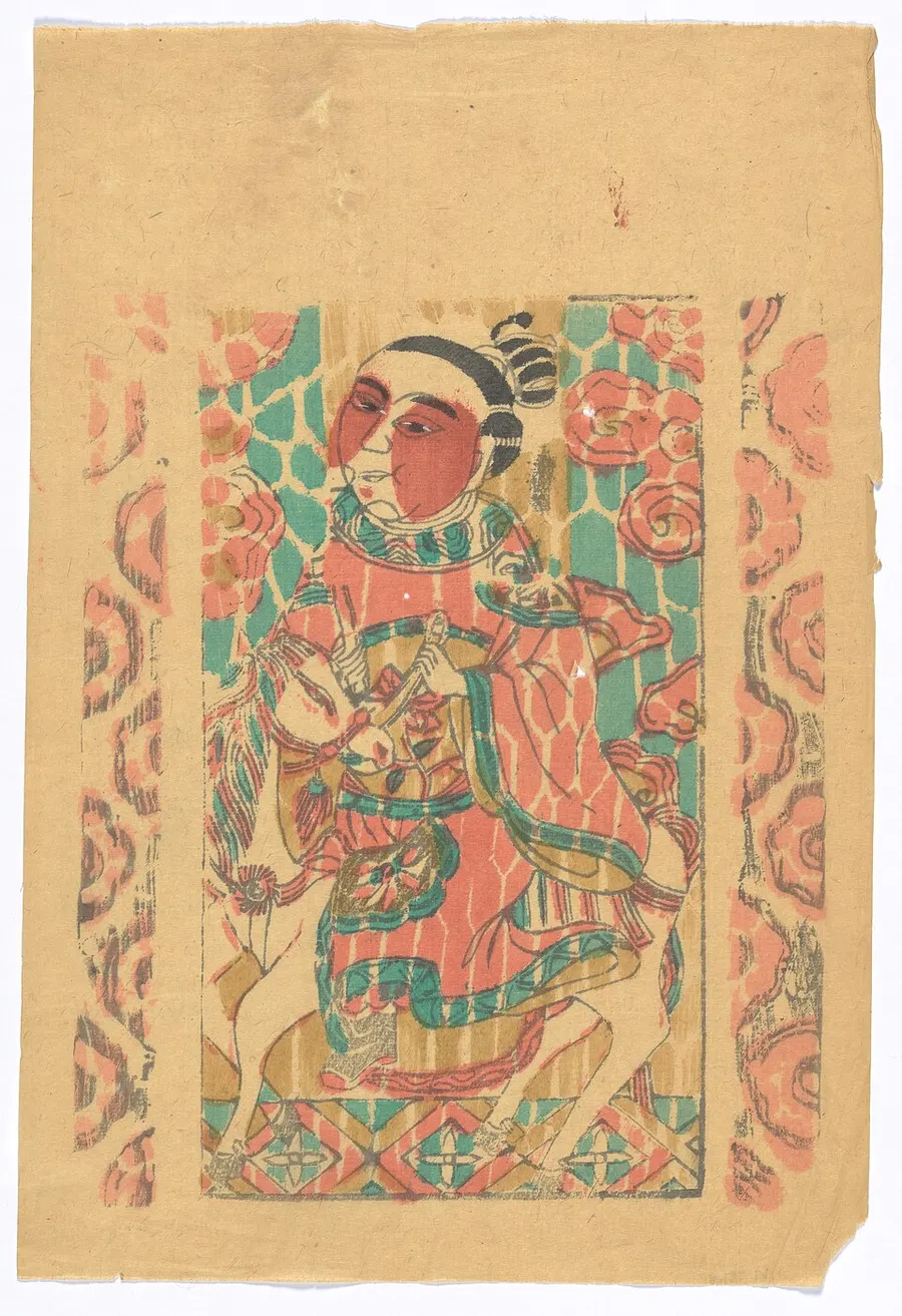 Chinese New Year Woodblock Prints — traditional crafts tradition