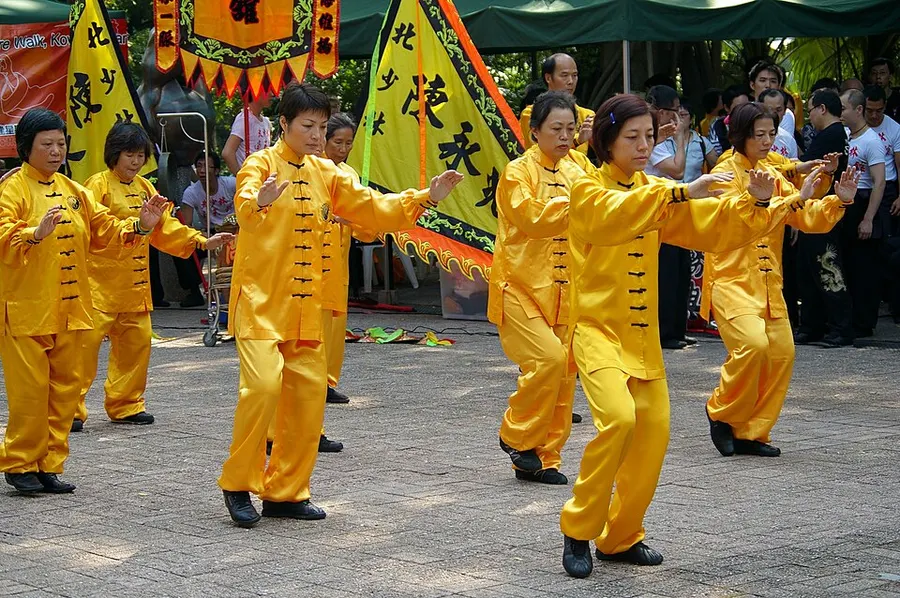 Taijiquan (Tai Chi) — A graceful martial art blending slow movement, meditation, and philosophy. Practiced worldwide for health and spiritual cultivation.